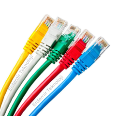 CAT 6 PATCH NETWORK İNTERNET KABLOSU YEŞİL 15 METRE