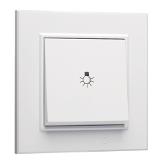 MAKEL KAREA BEYAZ ANAHTAR PRİZ ÇEŞİTLERİ(TEKLİ ÇERÇEVE DAHİL) LIGHT ANAHTAR