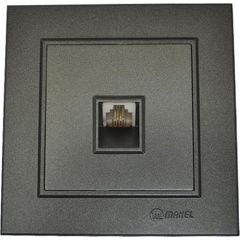 MAKEL KAREA FÜME ANAHTAR PRİZ ÇEŞİTLERİ(TEKLİ ÇERÇEVESİZ) NÜMERİS TELEFON PRİZİ