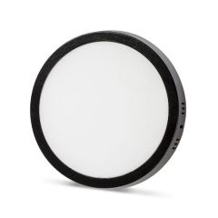 CATA CT-5235B 18 WATT SİYAH KASA SIVA ÜSTÜ LED PANEL YUVARLAK 6400K BEYAZ IŞIK
