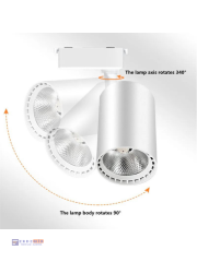 CATA CT-5333 BABİL 30 WATT RAY SPOT BEYAZ KASA 3200K GÜN IŞIĞI
