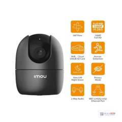 Imou Ranger 2 Black Wifi 2MP 360° Full HD İç Ortam Kamera
