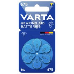 Varta 675 Numara İşitme Cihazı Pili 6'lı Paket