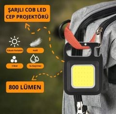 CEP PROJEKTÖRÜ 6W ŞARJLI HIGHTEK 6W CEP PROJEKTÖRÜ (USB+AÇACAKLI+MİNİ)