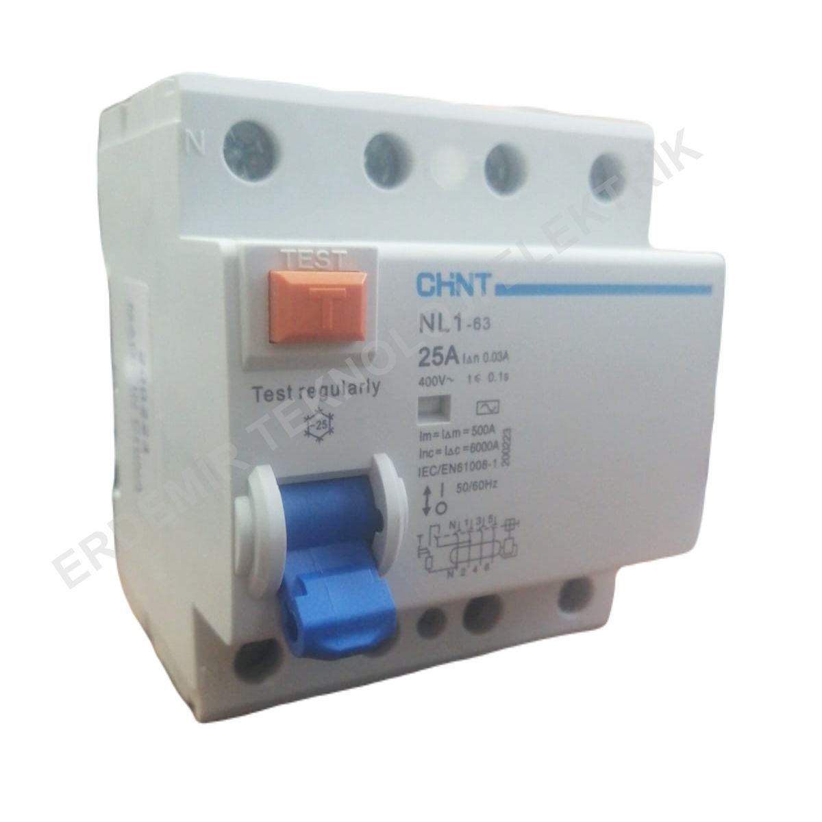 CHINT 200223 4x25A KAÇAK AKIM KORUMA RÖLESİ 30mA 6kA