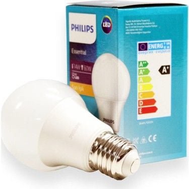 PHILIPS 8W BEYAZ LED AMPUL (E27) 6500K