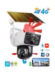O-KAM-3915 6MP Dual Lens 4G Solar Kamera